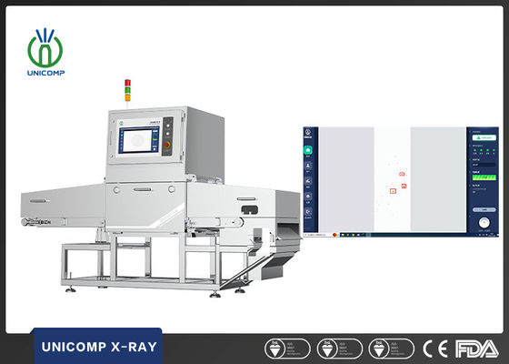 Hohe Ablehnung Rate For Food Safety Unicomp-Nahrungx Ray Inspection Equipment 99%