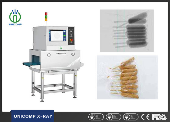Lebensmittel-Röntgenerkennungsausrüstung für die Lebensmittelinspektion in Trockenverpackungen mit automatischer Ausstoßvorrichtung