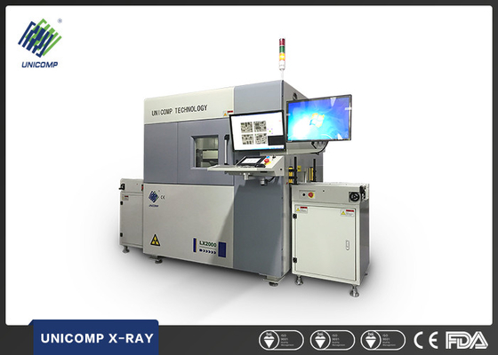 Maschine Unicomp SMTs PCBA Elektronik-X Ray Hochgeschwindigkeits inline mit Automobilidentifizierung