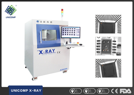 Unicomp AX8200 mit FPD 100kv PWB X Ray Machine für die PCBA-Qualitäts-Prüfung