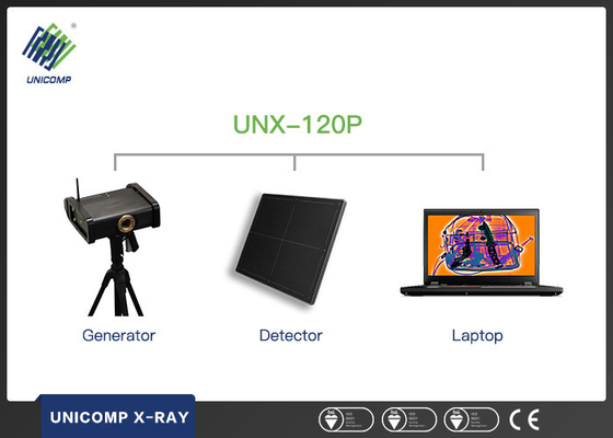 UNX-120P tragbare Radiographie Unicomp X Ray System Detecting Explosives Weapons