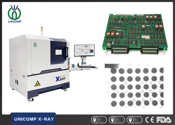 Programmierbare 5um 2.5D Röntgenmaschine CNC Unicomp AX7900 für lötendes Maß Lücken SMTs PCBA BGA automatisch