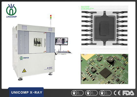 Durchdringen Unicomp hohe microfocus 130kV Offlineröntgenmaschine AX9100 für Qualitätsinspektion CPU IC SMT-PCBA lötende
