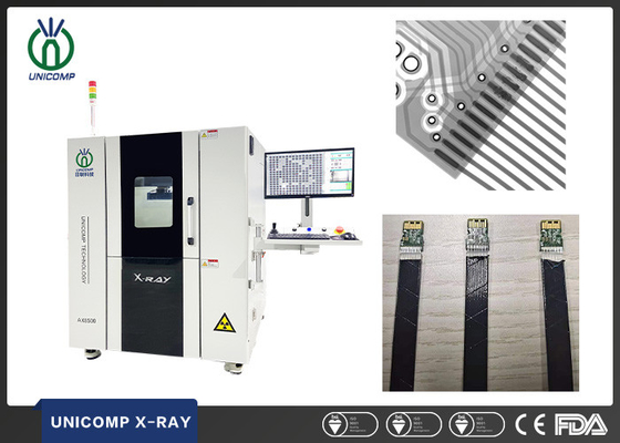 Röntgenstrahl Unicomp AX8500 110kV 5um 2.5D für lötende Qualitätskontrolle Elektronik SMTs PCBA BGA IC