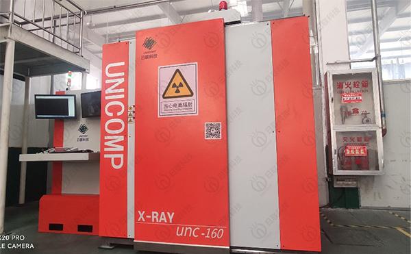 neueste Unternehmensnachrichten über UNC160 Dr Röntgenstrahl zerstörungsfreier Prüfung installiert in eine Changzhou-Gießerei für ihre Automobildruckguss-Teil-Qualitätskontrolle  0