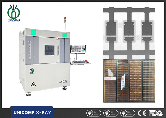 schiefe Ansicht des Abschluss-5um des Rohr-AX9100 Unicomp X Ray Machine FPD für Inspektion ICs Semicon