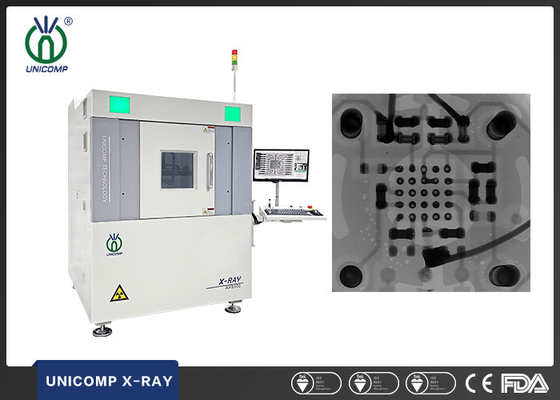 Abschluss-Rohr AX9100 Unicomp X Ray Machine 130kV für PCBA BGA QFN leere Kontrolle lötend