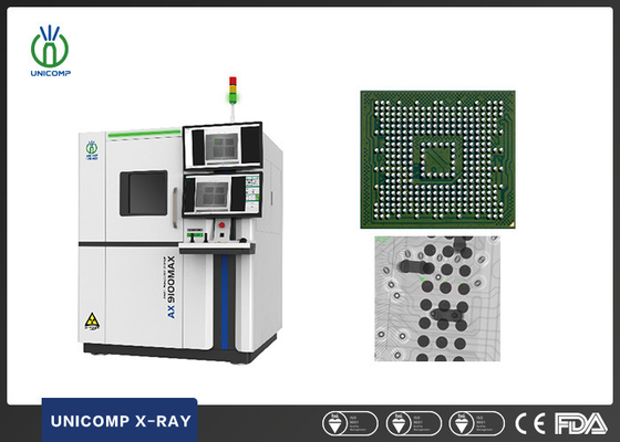 SMT-PCB-Röntgenmaschine Mikronfokus-Punktgröße für BGA-Hohlräume Messung und Lötvorgang Kletterhöhe Inspektion