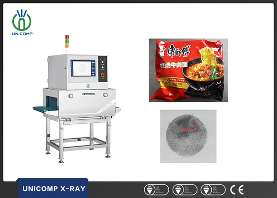 Lebensmittel-Röntgenerkennungsanlage zur Kontrolle von verpackten Lebensmitteln mit automatischem Ablehner