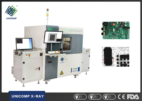 Grey Unicomp X Ray Detection Equipment  , BGA Void Inspection Machine 220AC / 50Hz