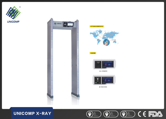 33 Zonen-Durchlauf-Metalldetektor UNX330 für Mall-Ausstellungs-Hall-Sicherheit