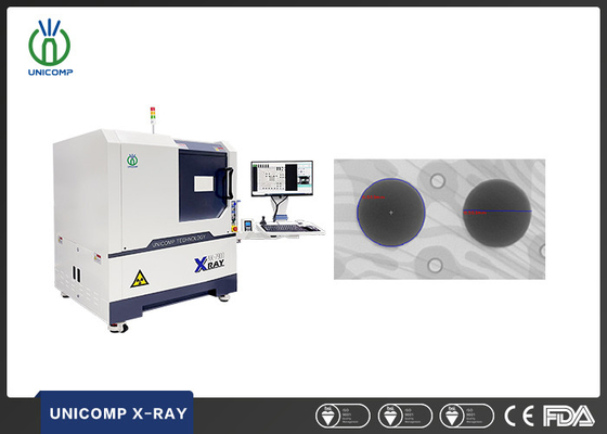 Digitale Radiographie- und Röntgenmaschine Unicomp AX7900 zur Reparatur von Leiterplatten und zur Messung und Prüfung von IC/BGA-Kugelsolderungen