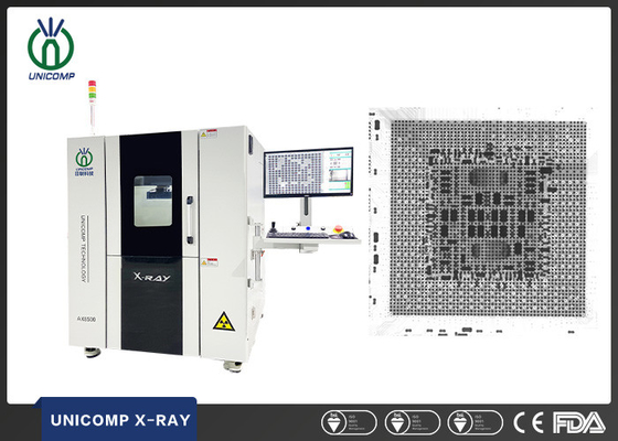 Elektronik X Ray Machine 110kV Unicomp AX8500 CSP SMT für SMT PCBA BGA QFN