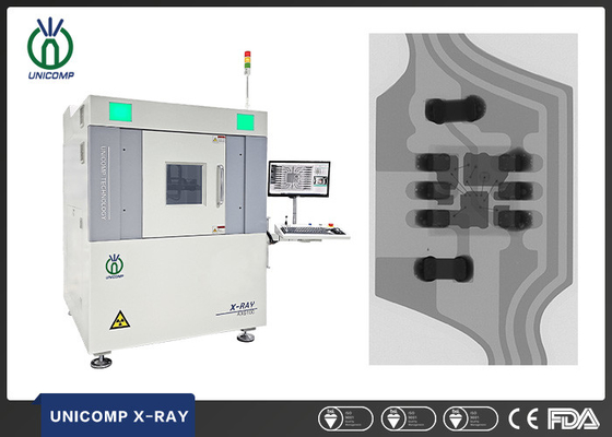 AX9100 Unicomp 2.5D Pcb X Ray Machine 130KV Closed Tube For LED Void Inspection