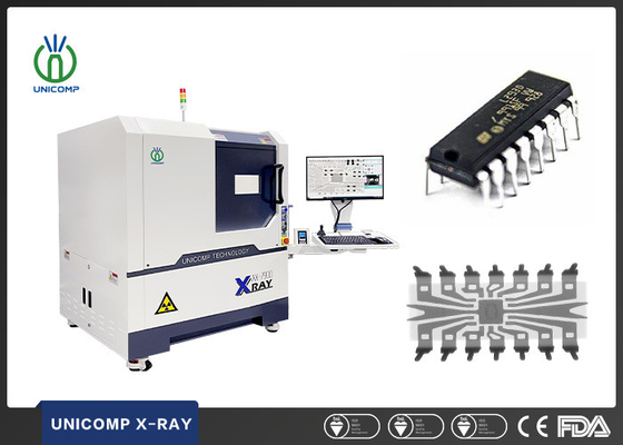 PCBA Unicomp X Ray Machine AX7900 Hochauflösender FPD für BGA-Die-Bonddraht-Inspektion