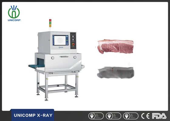 Röntgenkontrollsystem für Fremdstoffe/Knochen/Steine/Kunststoffe/Metall-/Glaspartikel in Fleisch/Schwein/Rindfleisch/Hühnerfleisch/Lamm
