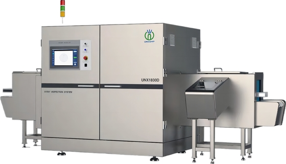 Flaschenfutteruntersuchung Röntgenstrahl Lebensmittelinspektion Unicomp UNX 1830-D