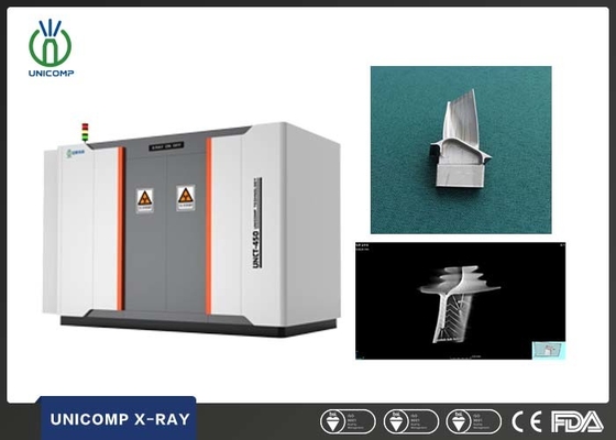 320KV Computertomographie und Röntgenuntersuchungsmaschine Unicomp UNCT3200 zur Prüfung von Motorenblättern