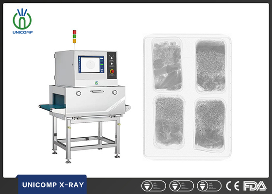 High-Resolution-Röntgenerkennungssystem für Lebensmittel Unicomp UNX4015N für die Gastronomie in Fluggesellschaften