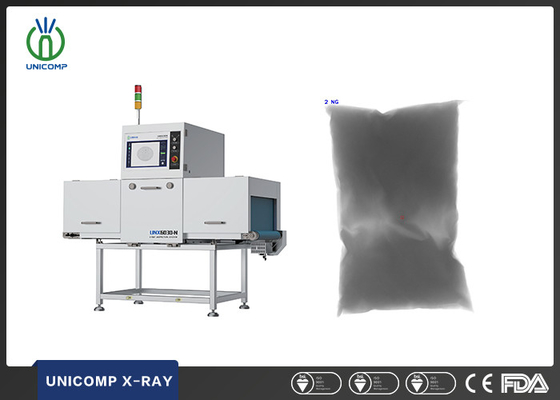 Unicomp UNX6030N Lebensmittel-X-Strahl-Stahldetektor-Maschine untersuchen die Fremdkörper wie Stahl, Keramik, Stein, Knochen, Glas
