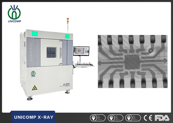 Rotations-Tabelle AX9100 130kV Microfocus der Elektronik-X Ray Machine With FPD schiefe Ansicht-360