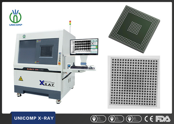 Unicomp AX8200MAX 2.5D X Ray Machine Automatische Messung für PCBA BGA QFN