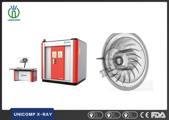 Unicomp UNC320 Röntgenprüfgerät zur Untersuchung verborgener Mängel von Druckgusszeugen in der Luftfahrt
