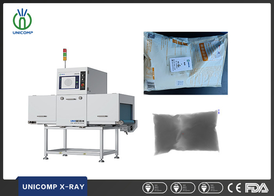 Hochgenaue intelligente Röntgenscanner für Lebensmittel Unicomp UNX6030N für große Verpackungen