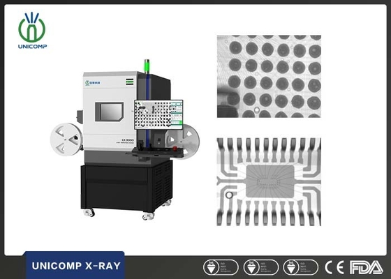 Tischplattenspule JEDEC Tray And Tube Unicomp CX3000 elektronik-X Ray Machine With Reel To