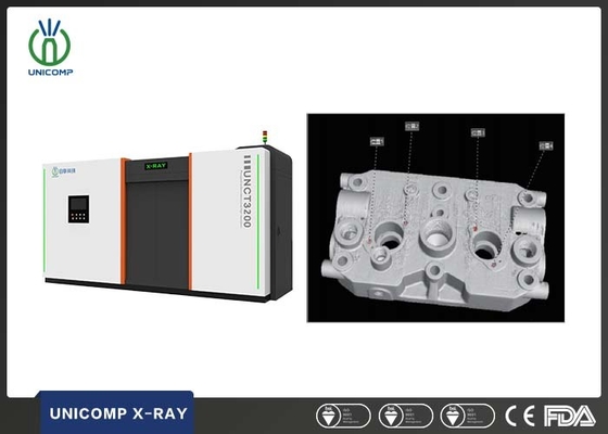 Unicomp UNCT3200 320kV Industrie-CT-System für die Inspektion von Motorenblättern