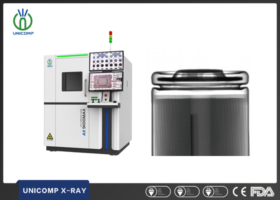 Unicomp AX9100max Röntgenmaschine für zylindrische Zellen