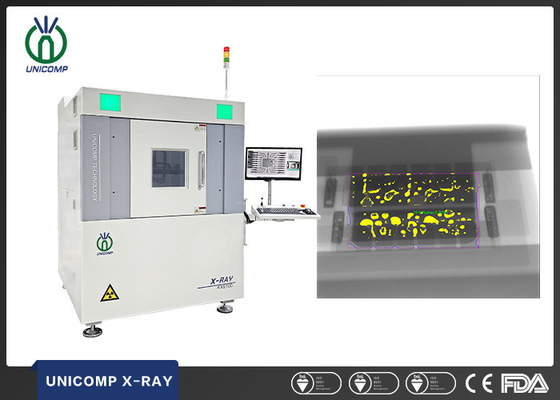 Elektronik-Industrie Unicomp X Ray 130kV AX9100 für SMT PCBA LED Löten