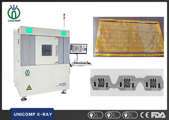 Mikrofokus AX9100 der hohen Auflösung des Detektor-X Ray Pcb Inspection Machine 130KV