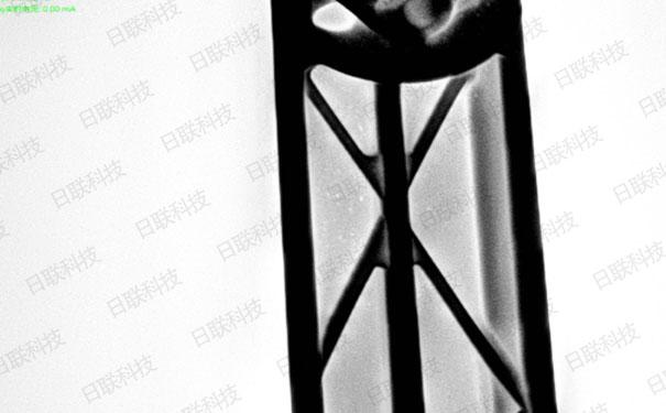 neueste Unternehmensnachrichten über Röntgenstrahl zerstörungsfreier Prüfung Funktelegrafie-160kV installiert an einer Ningbo-Gießerei für Büro Stuhl-Stützfeld-Casting-Inspektion  4