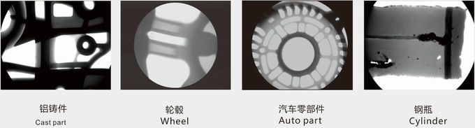 Schild-Kabinett 0 Fehler-Inspektion Unicomp X Ray Aluminum Casting 160KV völlig